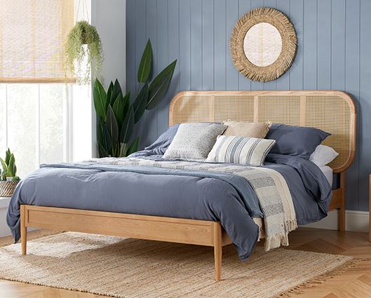 Elina Rattan Bed