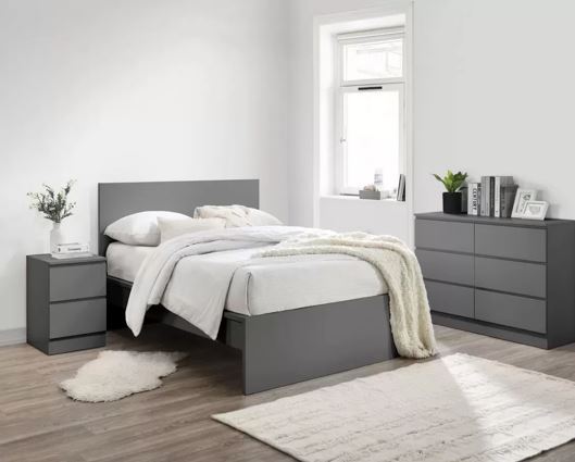 Oslo Bed Grey