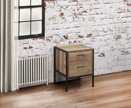 Urban 1 Drawer Bedside - Brown