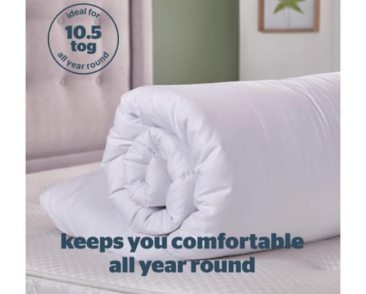 Double - Silentnight Eco Comfort Duvet - 10.5 Tog