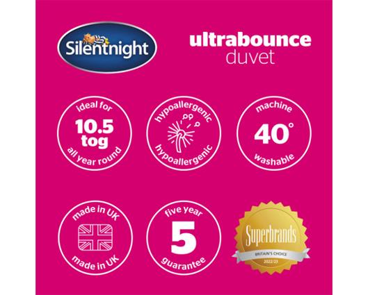 Single - Silentnight Ultrabounce Duvet - 10.5 Tog