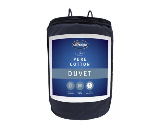 Superking - Silentnight Pure Cotton Duvet - 10.5 Tog