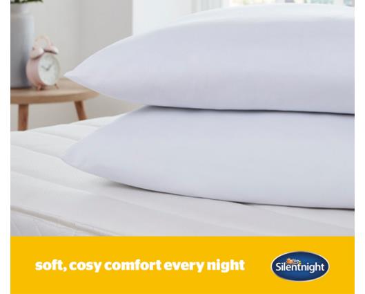 Silentnight Classic Hollowfibre Pillow - 2 Pack