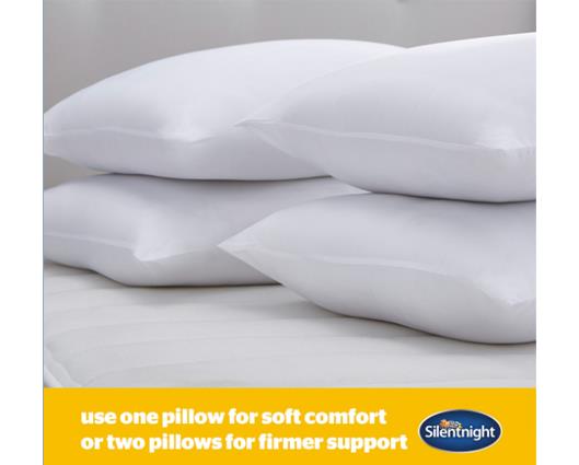 Silentnight Classic Hollowfibre Pillow - 4 Pack