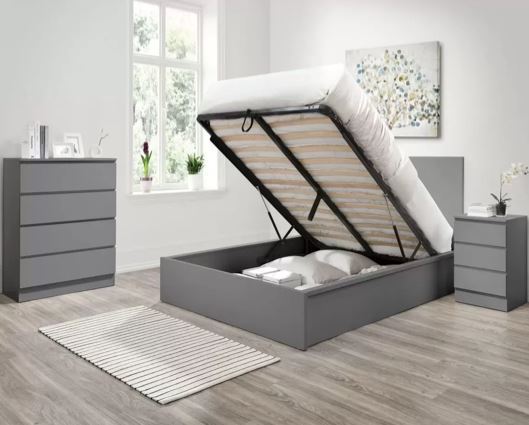 Oslo Ottoman Bed Grey