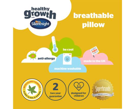 Silentnight Healthy Growth Breathable Pillow