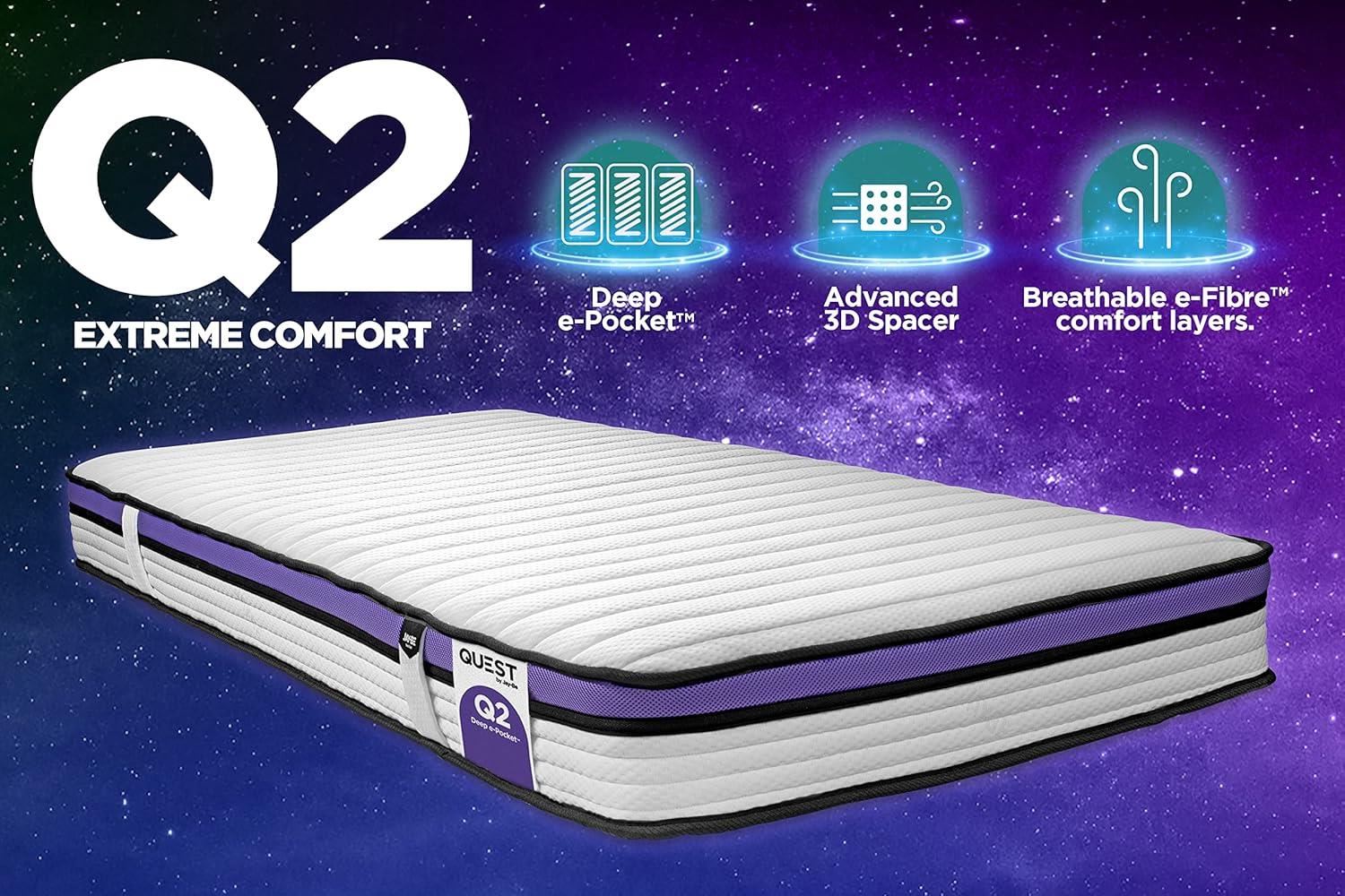 Q2 Extreme Comfort Deep e-Pocket Mattress