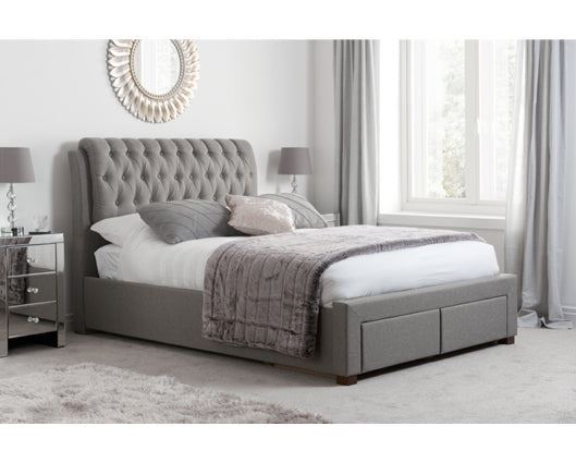 Valentino Bed Grey