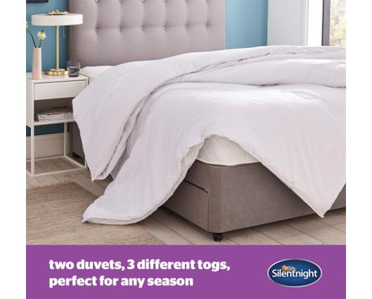 King - Silentnight Deep Sleep All Seasons Duvets - 9+4.5 Tog