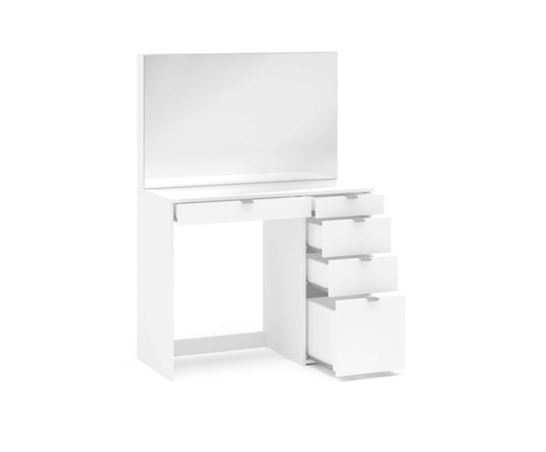 Ava 5 Drawer Dressing Table - White