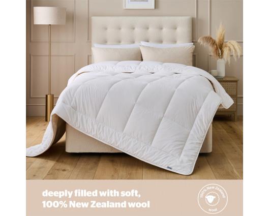 Superking - Silentnight Natural Wool Collection Heavyweight Duvet