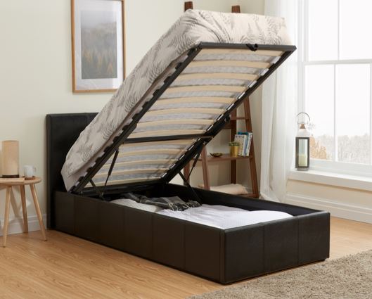 Berlin Ottoman Bed Brown