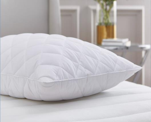 Silentnight Quilted Duck Feather Pillow