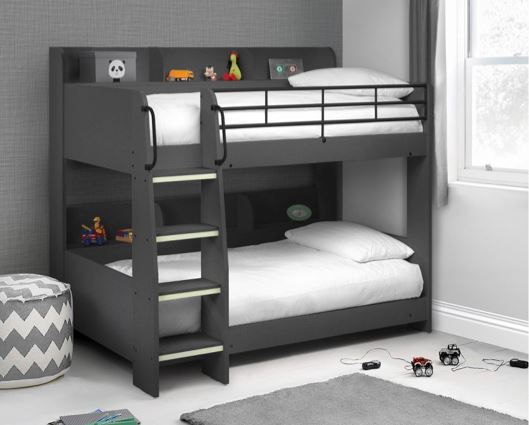 Domino Bunk Bed - Anthracite