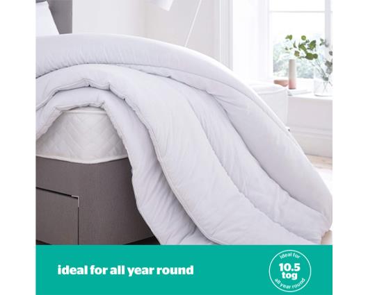 King - Silentnight Just Like Down Duvet - 10.5 Tog