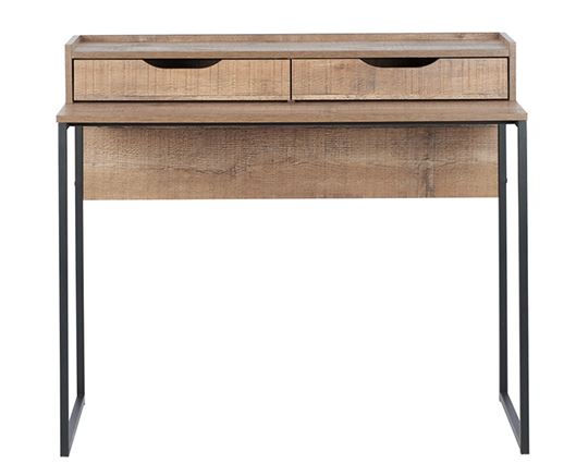 Urban 2 Drawer Office Desk - Rustic