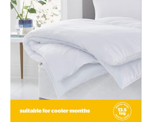 Single - Silentnight Hollowfibre Duvet - 13.5 Tog