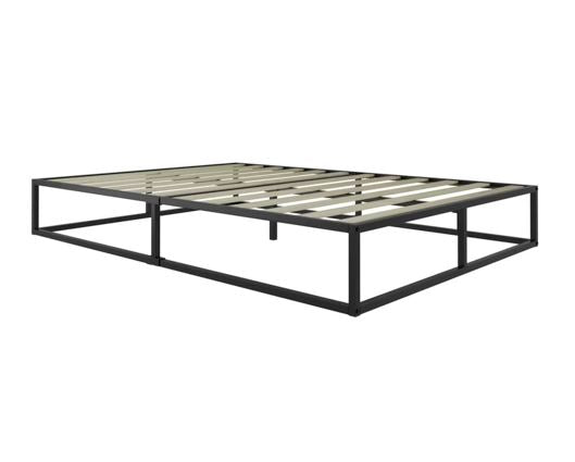 Soho Metal Platform Bed - Black