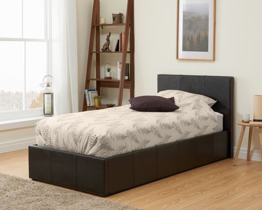 Berlin Ottoman Bed - Black