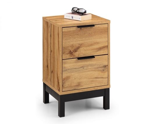 Bali 2 Drawer Beside - Pine