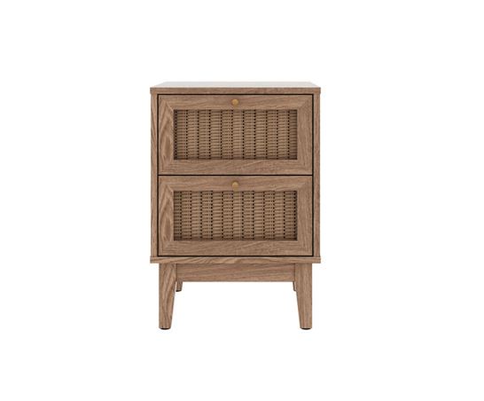 Bordeaux Bedside Cabinet - Oak