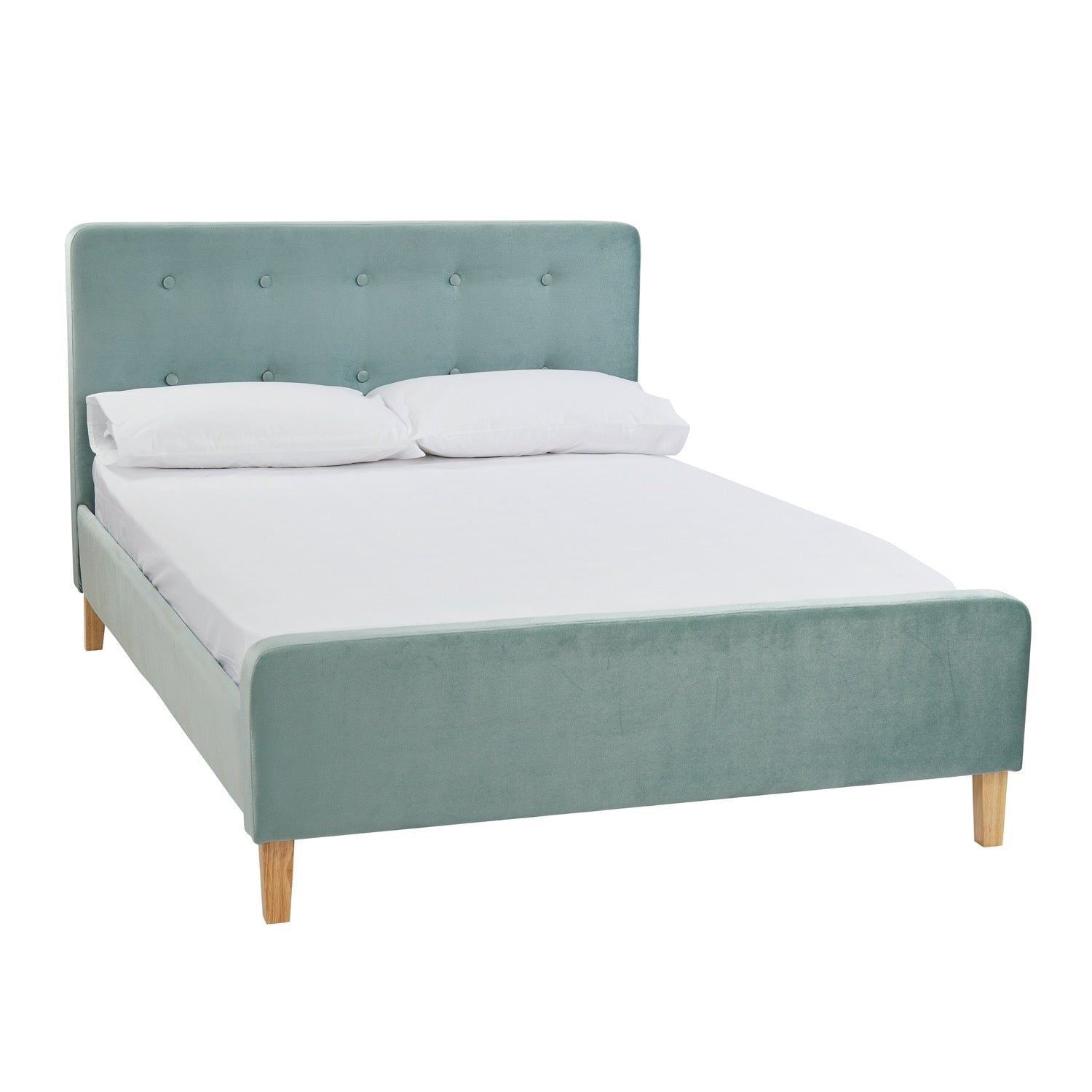 Pierre Bed Aqua