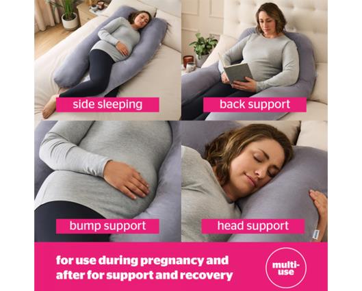 Silentnight Body Support U-Shaped Pregnancy Pillow