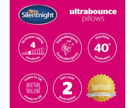 Silentnight Premium Ultrabounce Pillow Pair