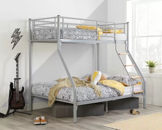 Nexus Bunk Bed - Silver