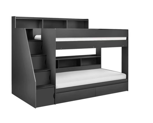 Camelot Staircase Bunk - Anthracite