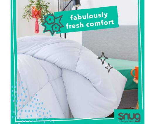 Double - Snug Fabulously Fresh Anti-Allergy Duvet 7.5 Tog