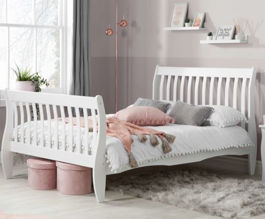 Belford Bed - White