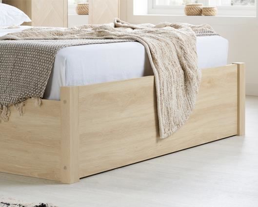 Herringford Ottoman Bed - Oak