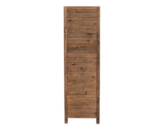 Heritage 2 Door 1 Drawer Wardrobe - Cashew