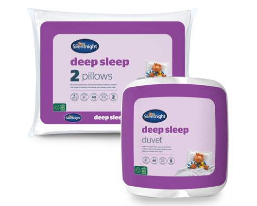 Single - Silentnight Deep Sleep 10.5 Tog Duvet & Pillow Pair