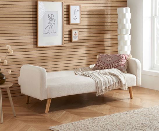 Micah Sofa Bed - White