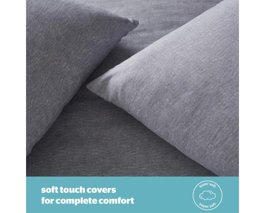 Single - Silentnight Coverless Duvet and Pillowcase Set - 10.5 tog