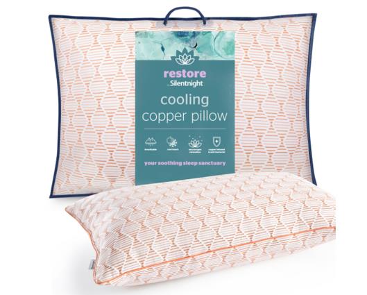 Silentnight Restore Cooling Copper Pillow