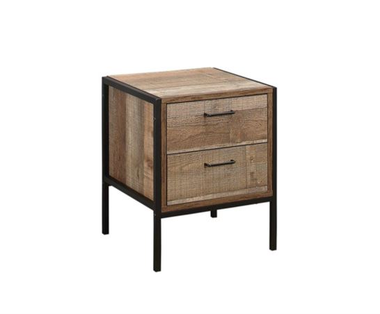 Urban 1 Drawer Bedside - Brown