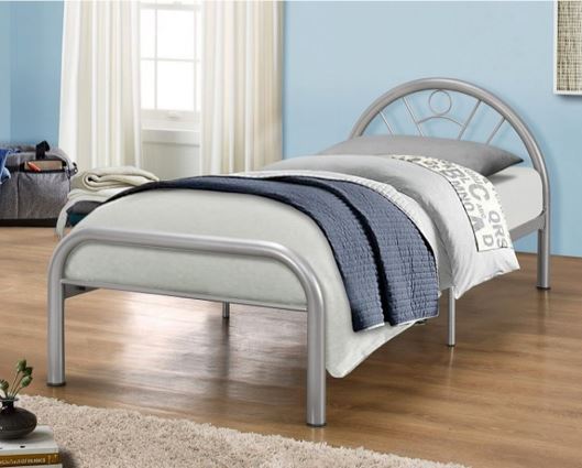 Solo Bed Silver