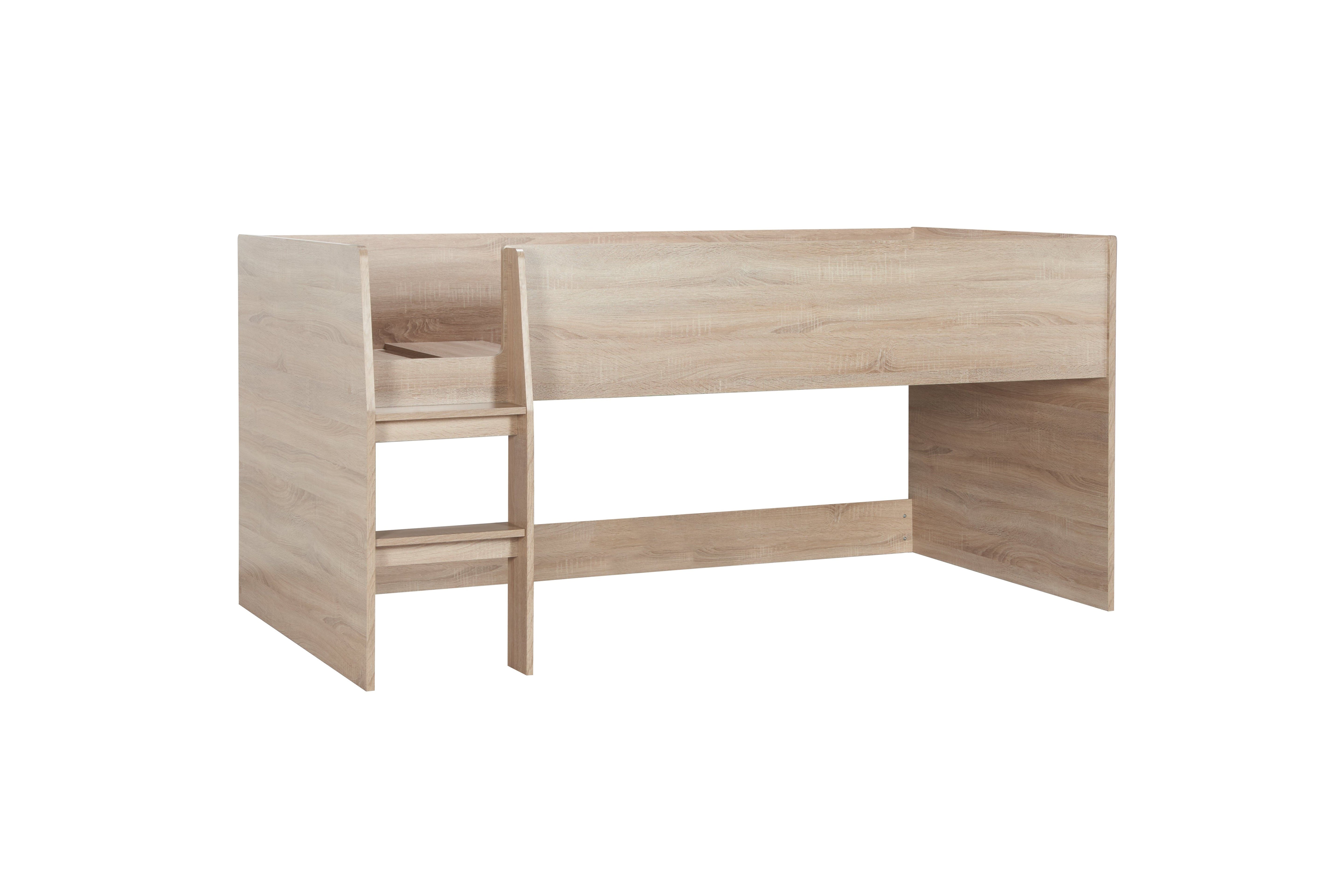 Leyton Cabin Bed - White and Oak