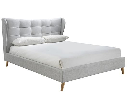 Harper Bed Dove Grey