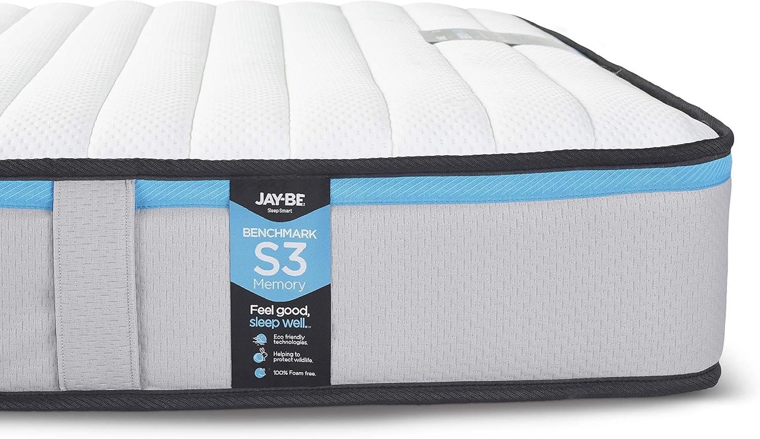 Jay Be Benchmark S3 Memory Eco Friendly Mattress