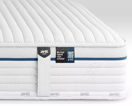 Jay Be Bio Cool Hybrid 2000 e-Pocket Eco Friendly Mattress