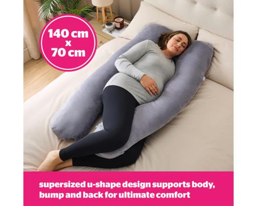 Silentnight Body Support U-Shaped Pregnancy Pillow