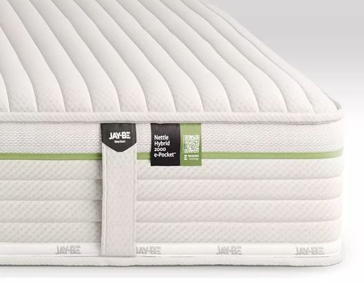 Jay Be Natural All Seasons Nettle Hybrid 2000 e-Pocket Mattress