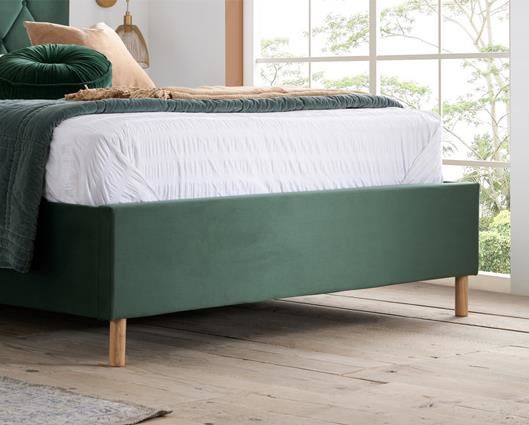 Loxley Ottoman Bed Green