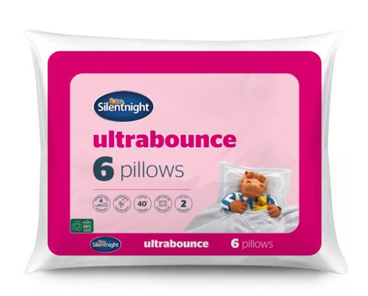 Silentnight Luxury Ultrabounce Pillow - 6 pack