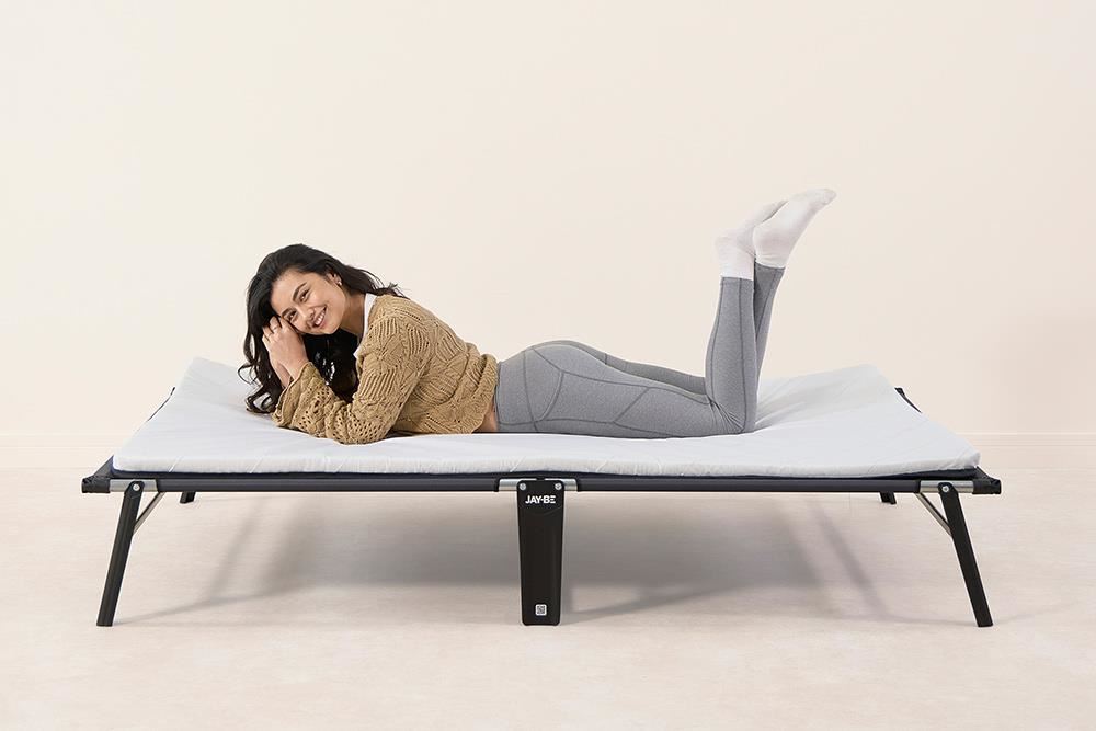 Jay Be Ce120 Compact Folding Bed with e-Fibre Mattress