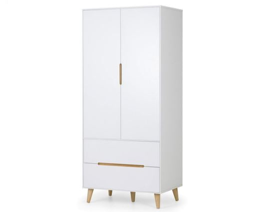 Alicia Combination Wardrobe - White